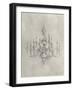 Chandelier Schematic I-Ethan Harper-Framed Art Print