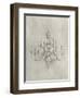 Chandelier Schematic I-Ethan Harper-Framed Art Print