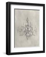 Chandelier Schematic I-Ethan Harper-Framed Art Print