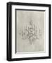 Chandelier Schematic I-Ethan Harper-Framed Art Print