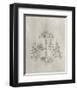 Chandelier Schematic II-Ethan Harper-Framed Art Print