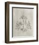 Chandelier Schematic II-Ethan Harper-Framed Art Print