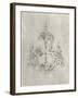 Chandelier Schematic II-Ethan Harper-Framed Art Print