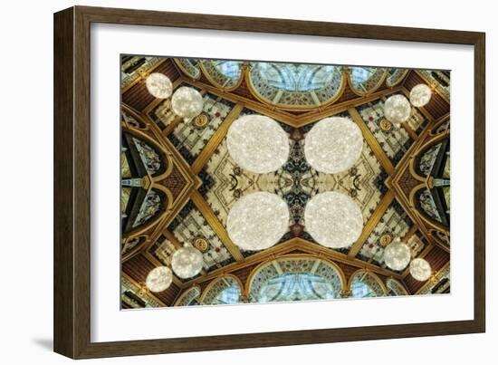 Chandeliers 1, 2014-Ant Smith-Framed Giclee Print