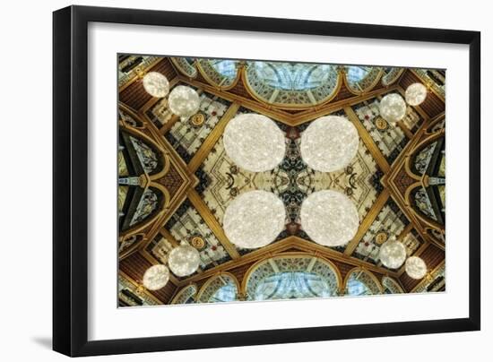 Chandeliers 1, 2014-Ant Smith-Framed Giclee Print