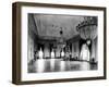 Chandeliers in East Parlor of White House Photograph - Washington, DC-Lantern Press-Framed Art Print