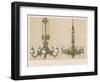 Chandeliers-null-Framed Giclee Print