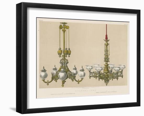 Chandeliers-null-Framed Giclee Print