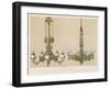 Chandeliers-null-Framed Giclee Print