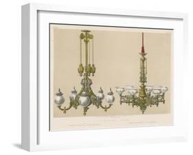 Chandeliers-null-Framed Giclee Print