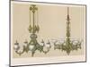 Chandeliers-null-Mounted Giclee Print