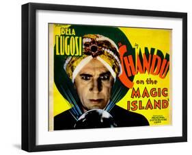 Chandu on the Magic Island, Bela Lugosi, 1935-null-Framed Photo