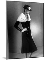 Chanel Fashion : Autumn-Winter 1983 : Model Ines De La Fressange-null-Mounted Photo
