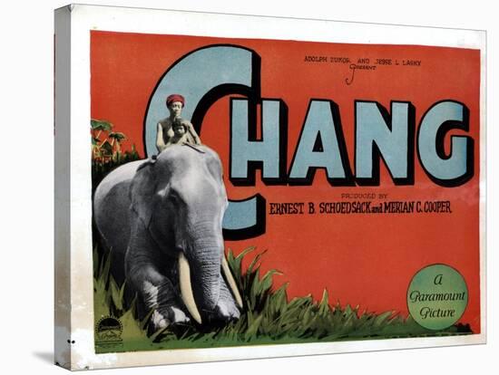 Chang, (aka Chang: a Drama of the Wilderness), Kru, Nah, 1927-null-Stretched Canvas