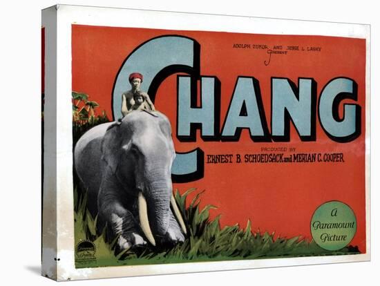 Chang, (aka Chang: a Drama of the Wilderness), Kru, Nah, 1927-null-Stretched Canvas