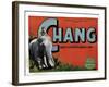 Chang, (aka Chang: a Drama of the Wilderness), Kru, Nah, 1927-null-Framed Art Print