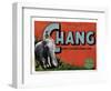 Chang, (aka Chang: a Drama of the Wilderness), Kru, Nah, 1927-null-Framed Art Print