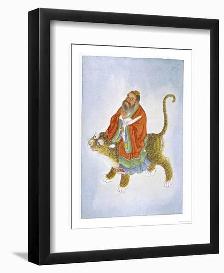 Chang Tao-Ling Chinese Philosopher Founder of Taoism-null-Framed Premium Giclee Print