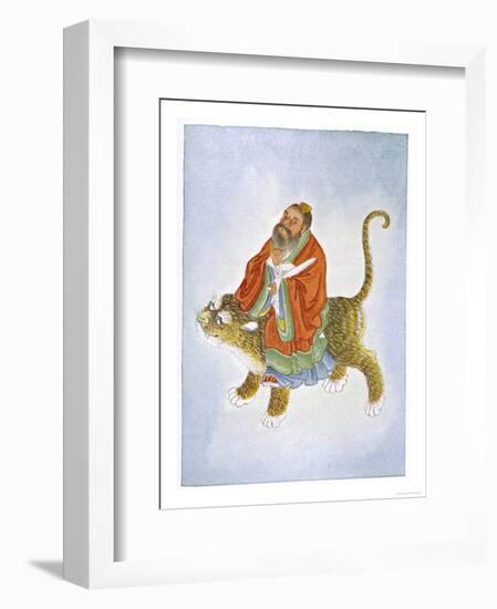 Chang Tao-Ling Chinese Philosopher Founder of Taoism-null-Framed Premium Giclee Print