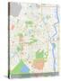 Changchun, China Map-null-Stretched Canvas