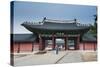 Changdeokgung Palace, UNESCO World Heritage Site, Seoul, South Korea, Asia-Michael-Stretched Canvas