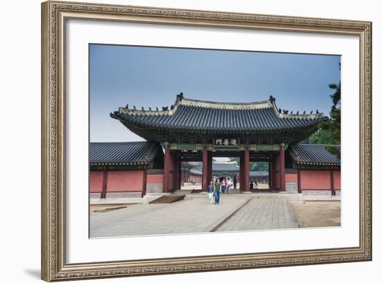 Changdeokgung Palace, UNESCO World Heritage Site, Seoul, South Korea, Asia-Michael-Framed Photographic Print