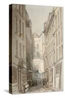 Change Alley, City of London, 1850-Thomas Colman Dibdin-Stretched Canvas