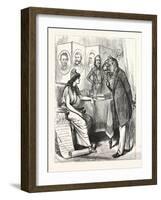 Change Is Necessary Democratic Cry, USA, 1880, Politics, Political, Politic, Campaign, Patriotic-null-Framed Giclee Print