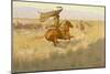 Change of Ownership (The Stampede: Horse Thieves) 1903 (Oil on Canvas)-Frederic Remington-Mounted Giclee Print