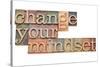 Change Your Mindset-PixelsAway-Stretched Canvas