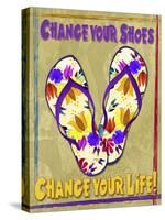 Change Your Shoes-Kate Ward Thacker-Stretched Canvas