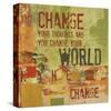 Change your Thoughts and You Change your World-Irena Orlov-Stretched Canvas