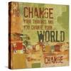 Change your Thoughts and You Change your World-Irena Orlov-Stretched Canvas