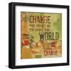 Change your Thoughts and You Change your World-Irena Orlov-Framed Art Print