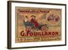 Changement De Vitesses Progressif, Advertisement for Car's Progressive Speed Change Gear-null-Framed Giclee Print