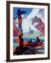 "Changing Face of the Northwest,"July 1, 1939-Charles Hargens-Framed Giclee Print