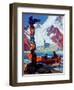 "Changing Face of the Northwest,"July 1, 1939-Charles Hargens-Framed Giclee Print