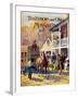 Changing Horses at the Relay House-Herbert Stitt-Framed Giclee Print