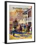 Changing Horses at the Relay House-Herbert Stitt-Framed Giclee Print