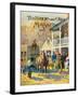 Changing Horses at the Relay House-Herbert Stitt-Framed Giclee Print