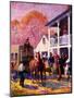 Changing Horses at the Relay House-Herbert Stitt-Mounted Giclee Print