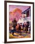 Changing Horses at the Relay House-Herbert Stitt-Framed Giclee Print