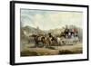 Changing Horses, from 'Fores Coaching Recollections', Engraved by John Harris-Charles Cooper Henderson-Framed Giclee Print