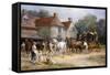 Changing Horses-Heywood Hardy-Framed Stretched Canvas