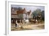 Changing Horses-Heywood Hardy-Framed Giclee Print