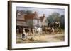 Changing Horses-Heywood Hardy-Framed Giclee Print