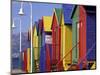 Changing Huts on St. John's Beach, Capetown, South Africa-Michele Westmorland-Mounted Photographic Print