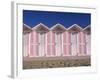 Changing Huts, Pesaro, Le Marche, Italy-Doug Pearson-Framed Photographic Print