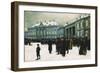 Changing of the Guard at Amalienborg Palace-Paul Fischer-Framed Premium Giclee Print