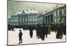 Changing of the Guard at Amalienborg Palace-Paul Fischer-Mounted Premium Giclee Print